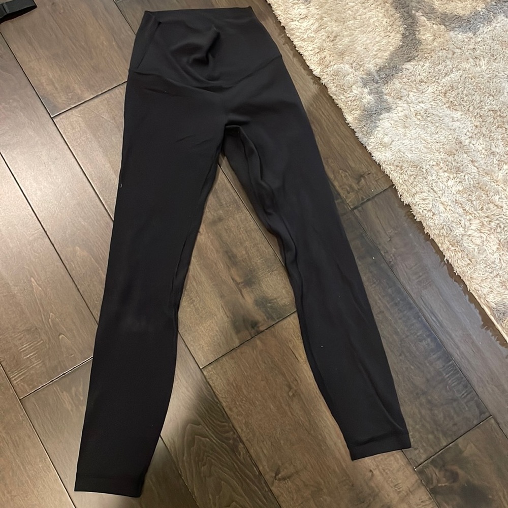 Black size 2 25 inch align leggings